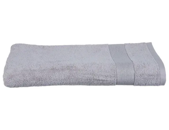Πετσέτα σώματος Praia Atmosphera από Βαμβάκι 450gsm, με διαστάσεις 150x100cm - Taupe grey 125869C