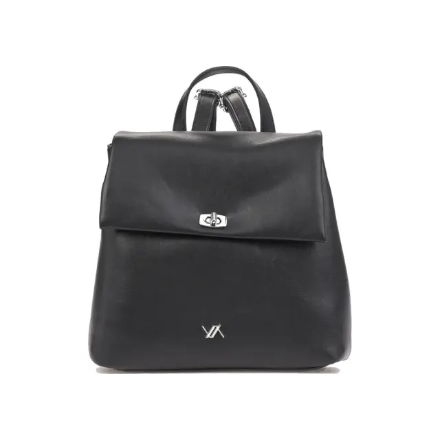 VERDE ΤΣΑΝΤΑ ΠΛΑΤΗΣ-BACKPACK 16-0008747 ΜΑΥΡΟ