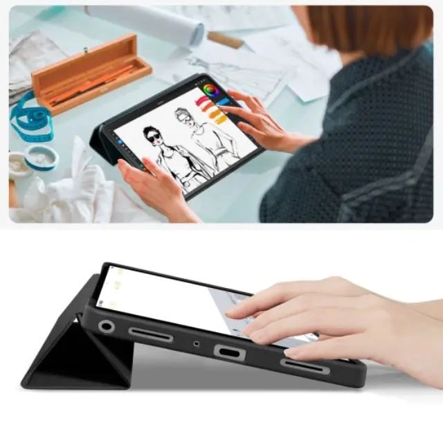 Tech-protect Smartcase Ipad Air 10.9” 4 / 5 / 2020-2022 / 11" 6 / 7 / 8 / 2024-2026 Black 3