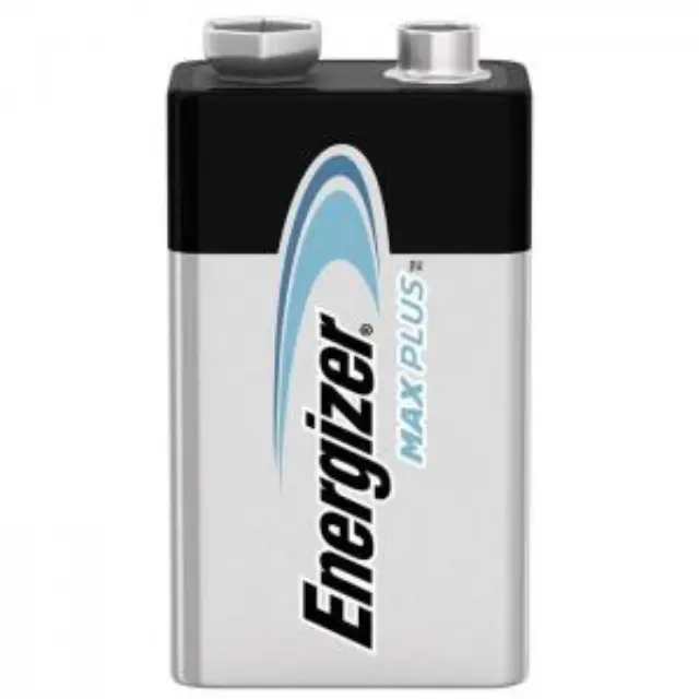Energizer Max Plus 6LR61/9V alkaline battery (blister) (ENE17619) ENEGIZER 2