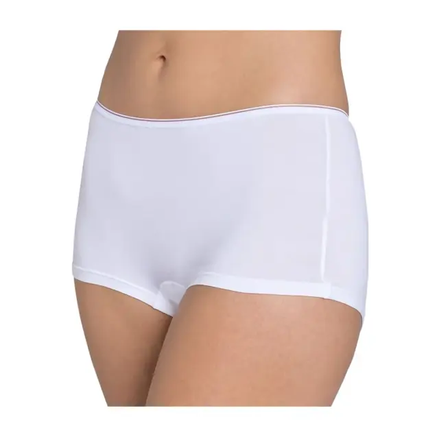 Sloggi Γυναικείο Εσώρουχο Feel Sensational Short 02, Χρώμα Λευκό - 36