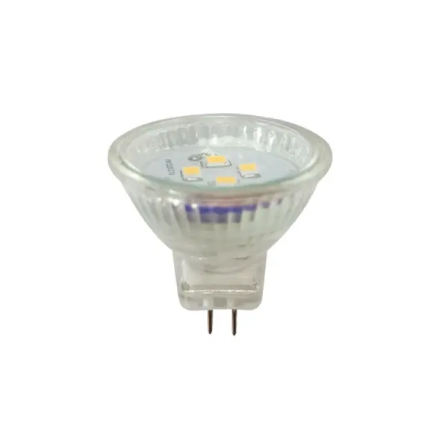 LED SMD ΓΥΑΛΙΝΟ 2,5W 6000K 12V AC/DC 220LM RA80 30000HRS 120° 1xG4 / MR11283512CW