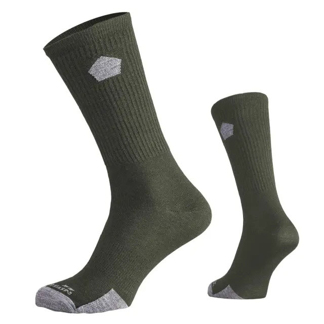 ALPINE MERINO SOCKS LIGHT EL14015 06-Olive Green
