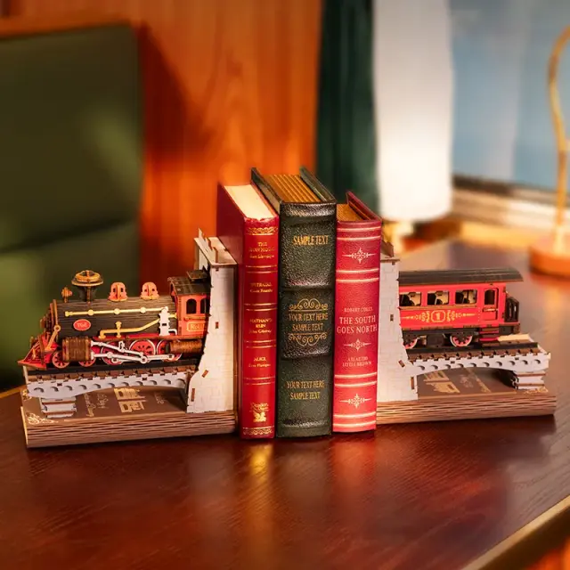 Robotime DIY Book Nook Century Train TGE01 3