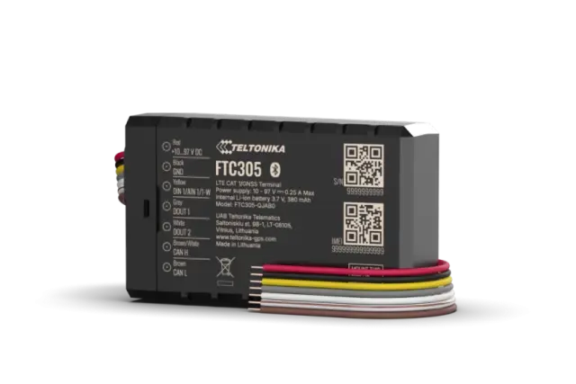 Teltonika Gps tracker αδιάβροχη FTC305 4G Συσκευή εντοπισμού e-mobility tracker with CAN data reading IP67 – για τα ηλεκτρικά οχήματα.