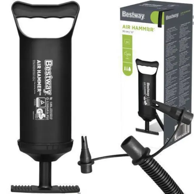 Bestway Air Hammer Τρόμπα Χειρός για Φουσκωτά Διπλής Ενέργειας