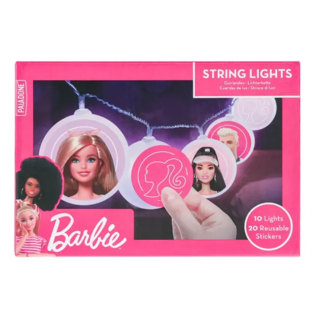 Λαμπάκια Διακοσμητικά Barbie String Lights with Stickers PP11802BR