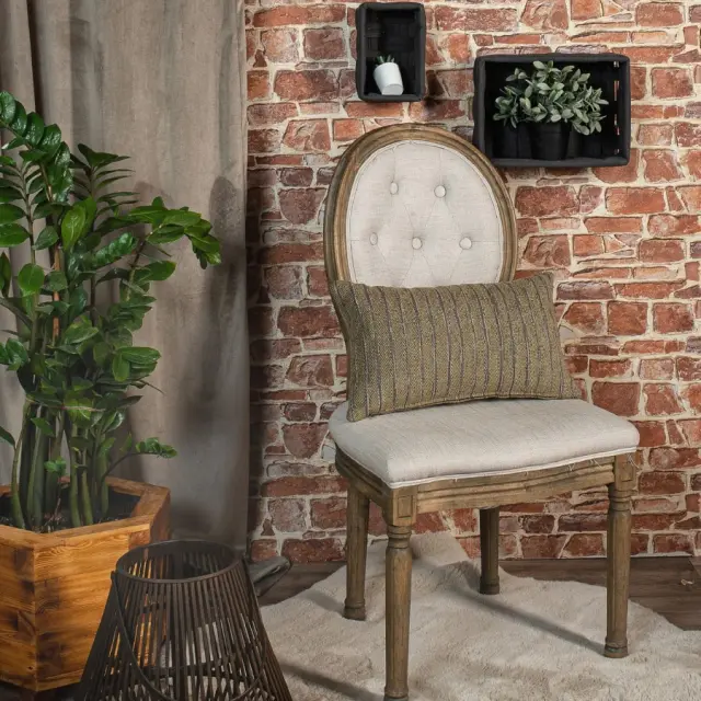 Μαξιλαροθήκη Orlando 15 TEORAN 65x65cm δαπέδου με γέμιση 2