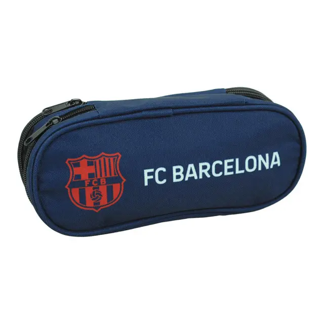 FC Barcelona Κασετίνα Βαρελάκι με 2 Θήκες 23 εκ.