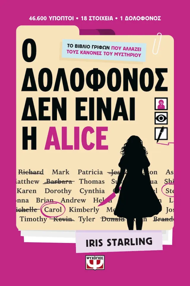 Ο Δολοφόνος Δεν Είναι η Alice
