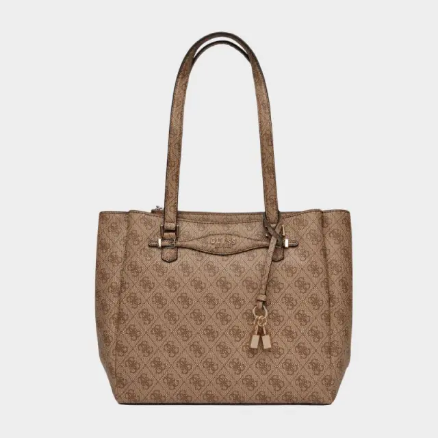 Guess - Γυναικεία Τσάντα Χειρός Katya HWSG9652230-LTL Μπεζ