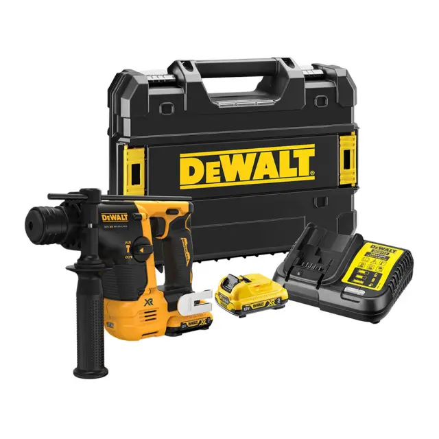 DEWALT ΠΙΣΤΟΛΕΤΟ ΚΡΟΥΣΤΙΚΟ 12V SDS+ 1,1J 2X3.0AH BRUSHLESS DCH072L2 2
