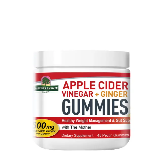 Nature's Answer Apple Cider Vinegar & Ginger Gummies