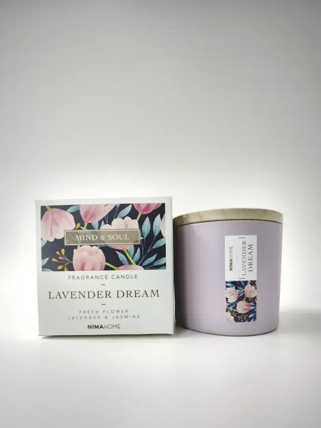 Αρωματικό Κερί Lavender Dream Ένα χρώμα Αρωματικό Κερί 250gr