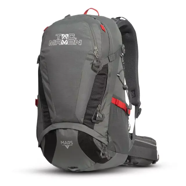 TAC MAVEN Mars Outdoor Backpack 30lt-Σακίδιο Πεζοπορίας 30 Λίτρων - 17-Cinder Grey-Σκούρο Γκρι