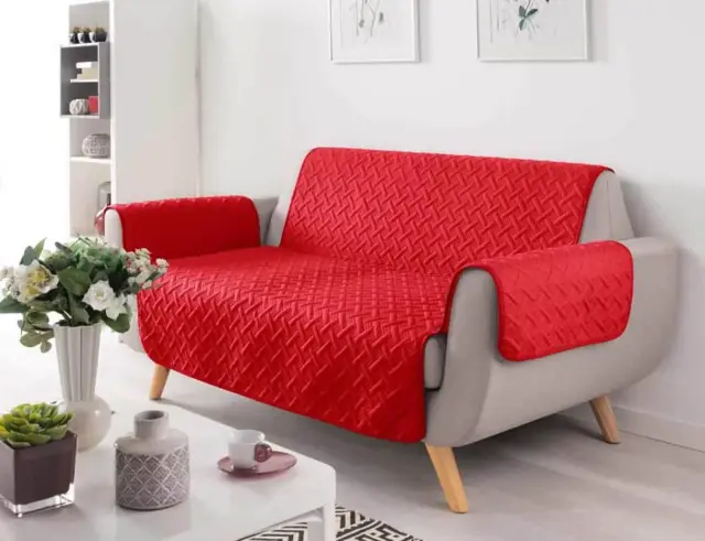 Κάλυμμα Καναπε Lounge Douceur d'intérieur με διαστάσεις 279x179cm - Red 1610050