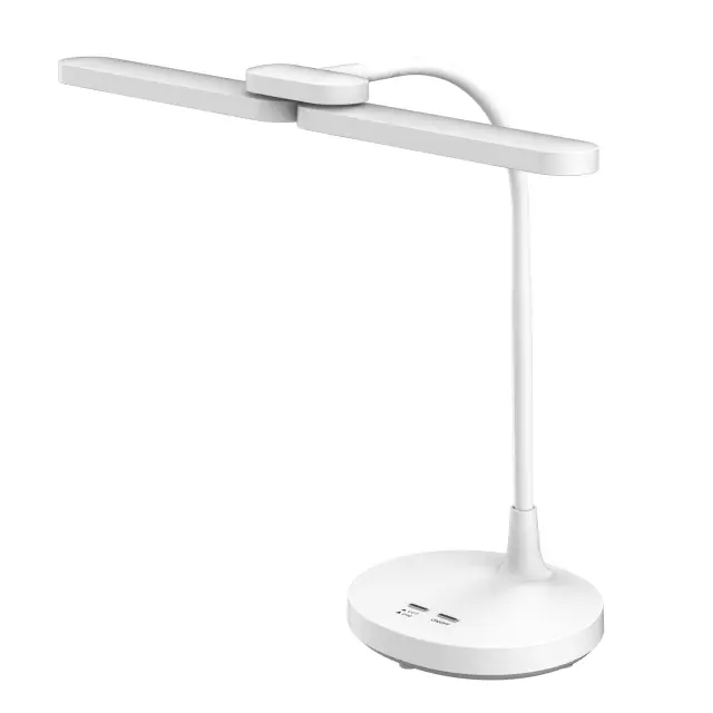 ΦΩΤΙΣΤΙΚΟ ΓΡΑΦΕΙΟΥ LED ACA BL1043WH ΛΕΥΚΟ 8W CCT 3000K/3800K/5700K 300LMIP20 / BL1043WH