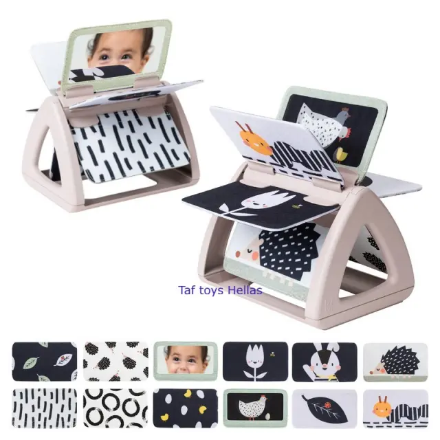 Taf Toys BLACK & WHITE SPINNING BOOK