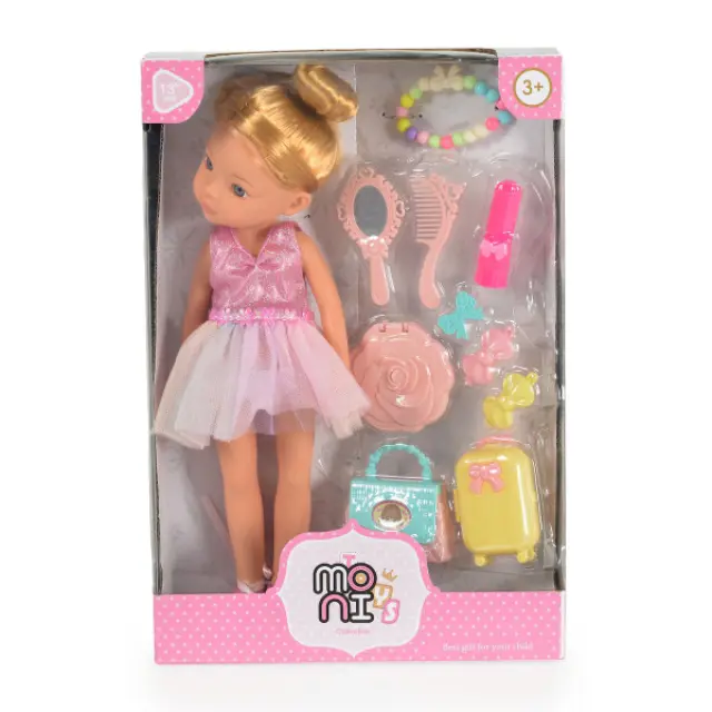 Κούκλα Με Αξεσουάρ 33cm LS1303-2 Moni Toys 3801005600953
