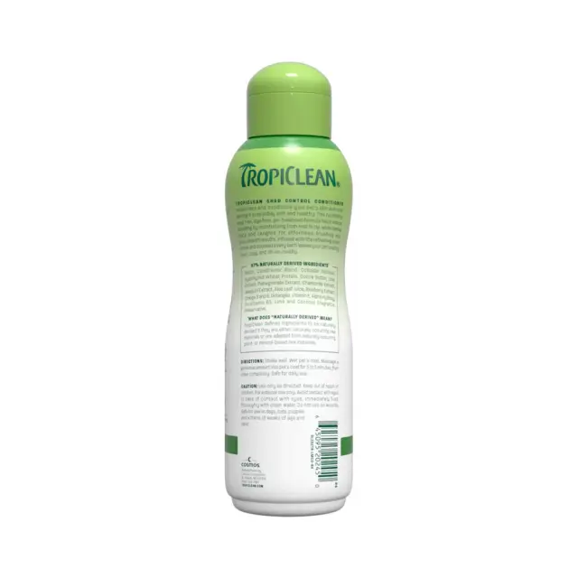 Tropiclean - lime AND cocoa butter conditioner - 355ml 7192112 - Pet Supplies 2