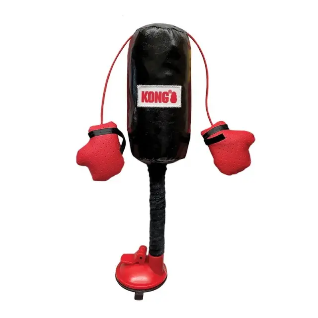 Kong Connects Punching Bag Παιχνίδι Απασχόλησης για Γάτες με Catnip 33x0x0cm Μονόχρωμο
