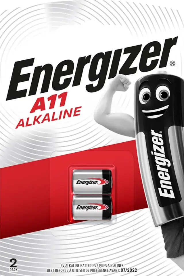 Energizer Αλκαλικές Μπαταρίες A11 6V 2τμχ (9430771) (ENE9430771)