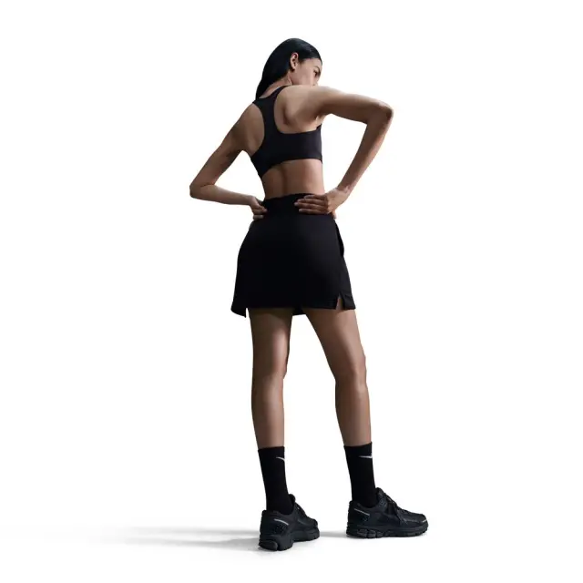 Nike Swoosh Medium Support Bra (DX6821-010) - Μαύρο 3