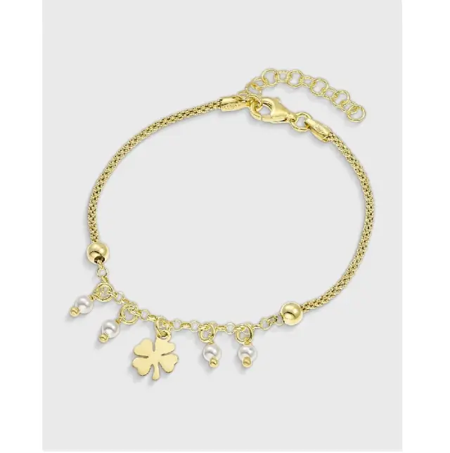 Vogue Βραχιόλι με charms από επιχρυσωμένο Ασήμι 925° 20171502301
