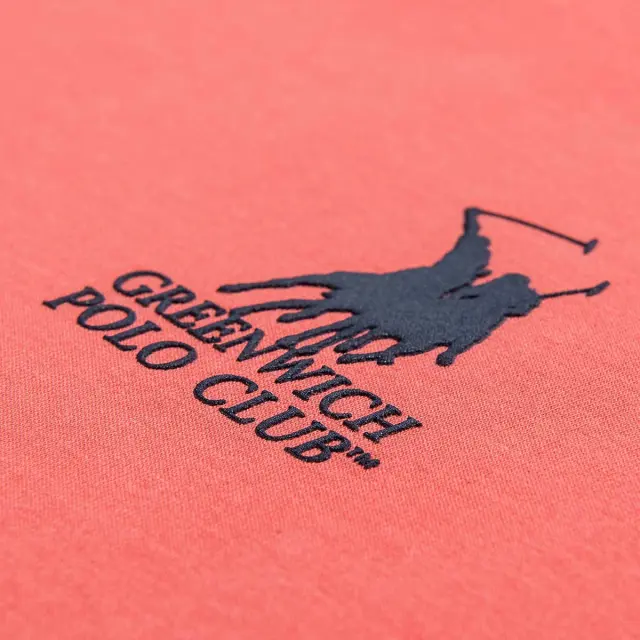Μπλούζα Greenwich Polo Club με ανάγλυφο logo 2