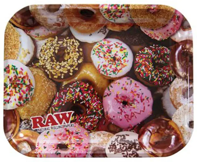 Raw Rolling Tray Δίσκος «Donuts» Large (27x33cm)