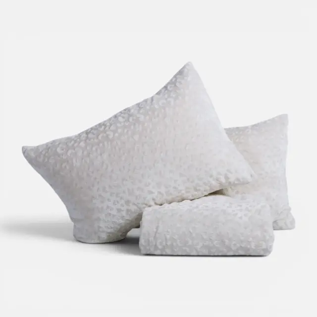 Nef-Nef Homeware Παπλωματοθήκη Fleece Wilden Σετ Υπέρδιπλη Ecru 240x220 Εκρού