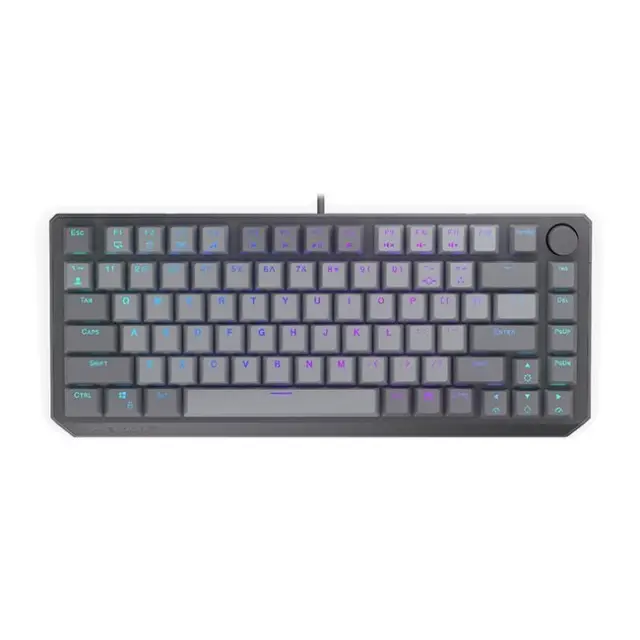 Endorfy Gaming Keyboard Thock V2 75% Gray (EY5A127)