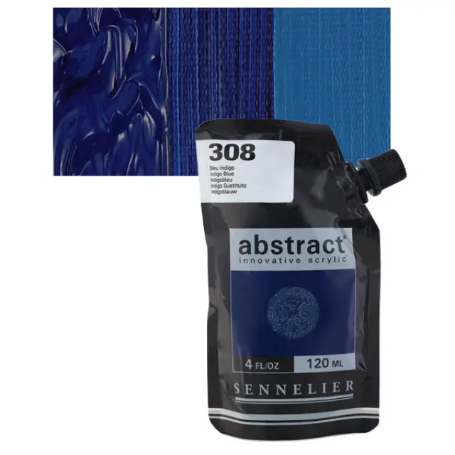 Ακρυλικό Sennelier Abstract 308 Indigo Blue - 120ml