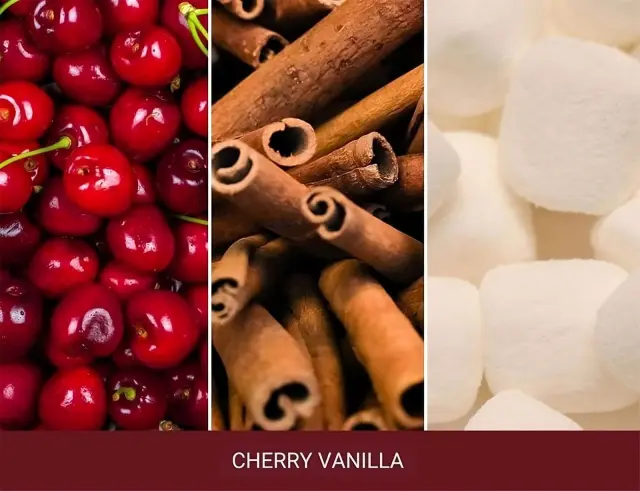 Αρωματικό Κερί Yankee Candle με διάρκεια καύσης έως 60 ώρες και άρωμα Cherry Vanilla 1570507E