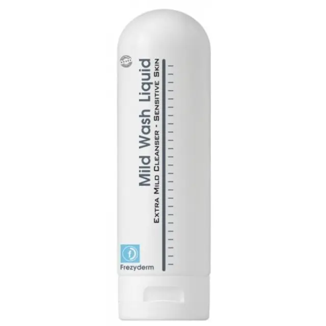 Frezyderm Mild Wash Liquid Απαλό Υγρό Καθαρισμού για Κανονικές & Ευαίσθητες Επιδερμίδες, 200ml