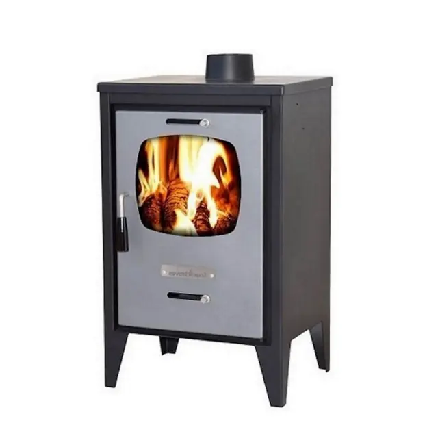 StarStoves Σόμπα Ξύλου από Ατσάλι ST210 12.1kW Μαύρη 2