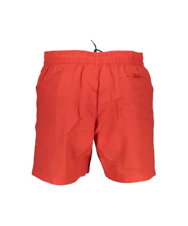 Norway Nautical School - Ανδρικό Μαγιό Σόρτς 838302-ROSSO Κόκκινο 2
