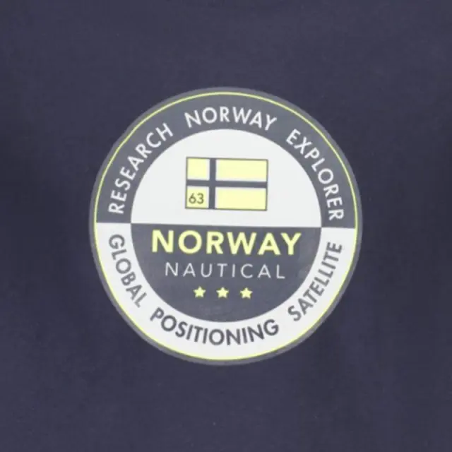 Norway Nautical School - Ανδρικό T-shirt Κοντομάνικο 856029-NAVY Μπλε Ναυτικό - 2XL 3