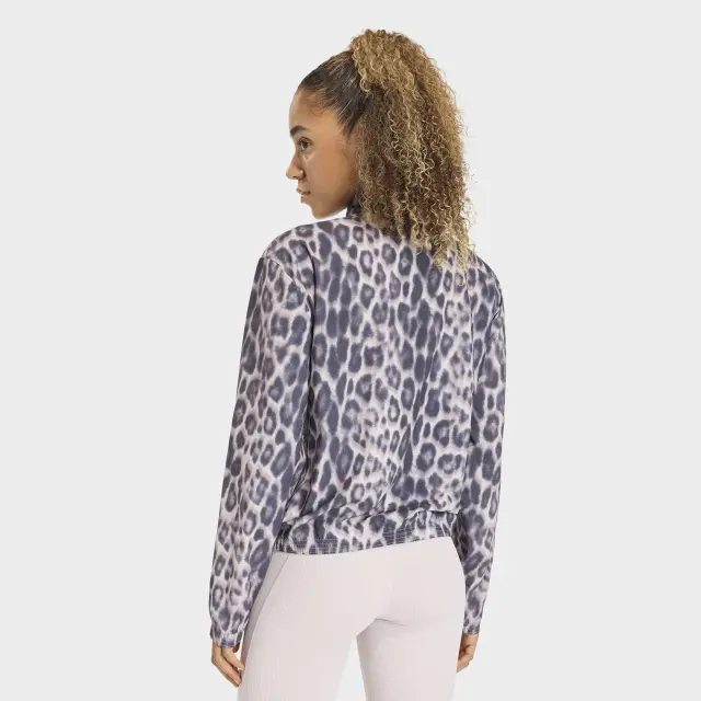 Adidas Workout Jacket Essentials Leopard Print KD7614 - S 2