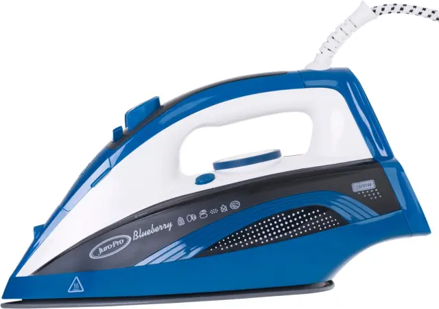 Juro-Pro Blueberry Σίδερο Ατμού 2800W με Συνεχόμενη Παροχή 40gr/min 2