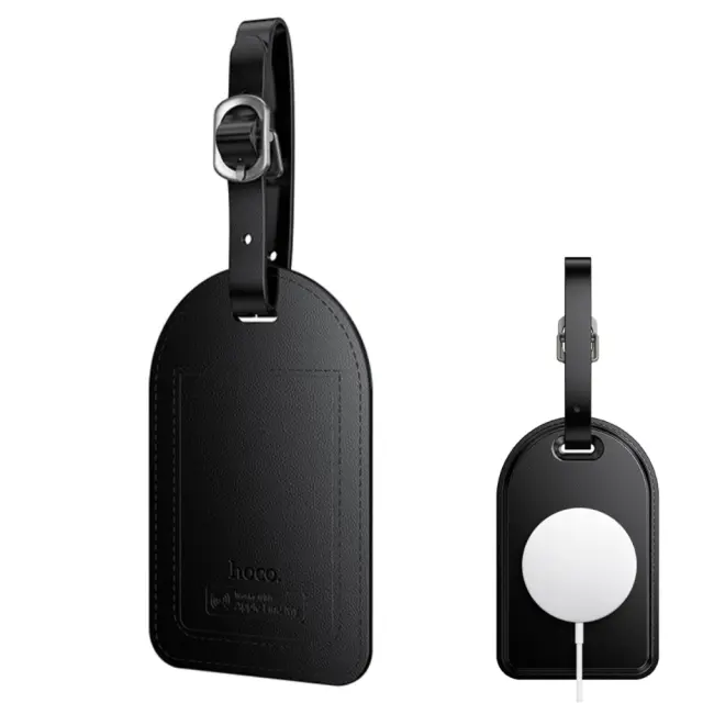 Hoco E91H Tiger Anti-Lost Device Ετικέτα Βαλίτσας Μόνο για iOS Συμβατό με Apple Find My Network με Ασύρματη Φόρτιση
