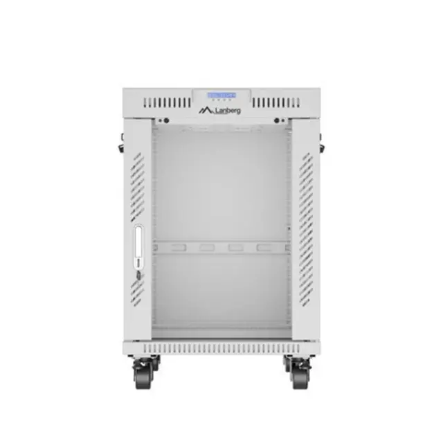 Lanberg Καμπίνα Rack 19" 15U 600x800 LCD V2 Gray (FF01-6815-12SL)