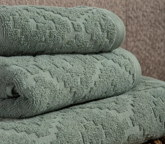Πετσέτα Χεριών 30x50 Nef-Nef Homeware Premium Romian Green 2