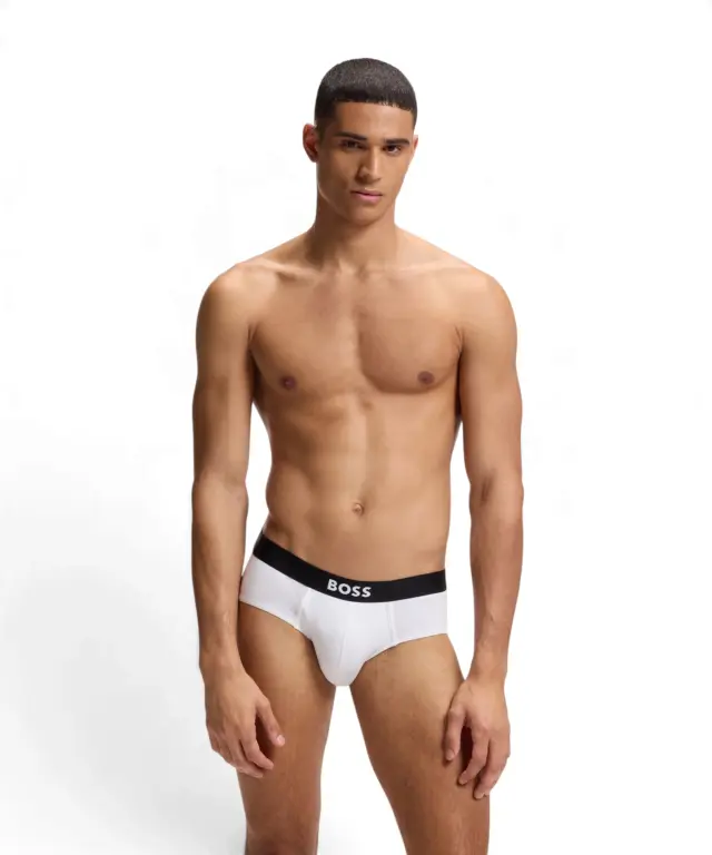 Hugo Boss - Ανδρικά Σλιπ 3Pack Hipbr 50546561-100 Λευκό 2