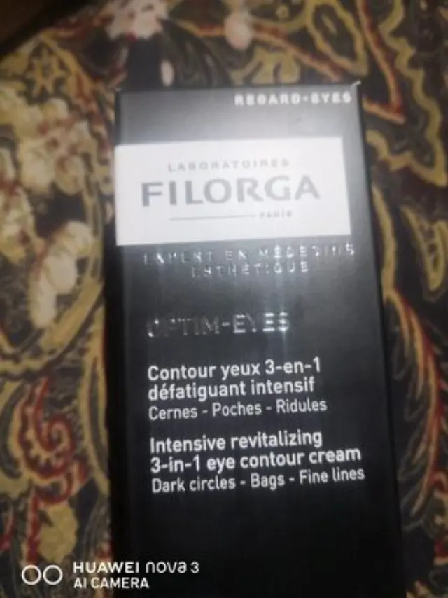 Filorga Optim Eyes Ενυδατική & Αντιγηραντική Κρέμα Ματιών κατά των Μαύρων Κύκλων με Υαλουρονικό Οξύ 15ml