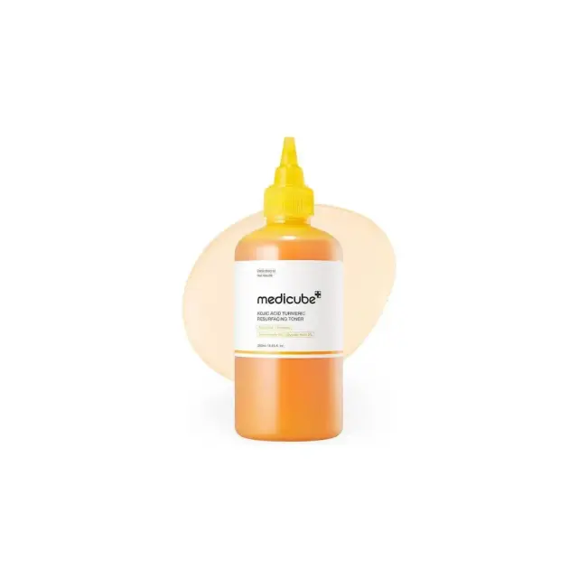 Medicube Kojic Acid Turmeric Resurfacing Toner 250ml - Τόνερ ήπιας απολέπισης και λάμψης με κοζικό οξύ και κουρκουμά