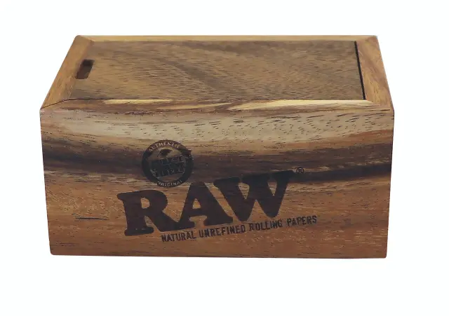 RAW Ξύλινο Κουτί Acacia Slide Box με Συρτάρι - Small 2