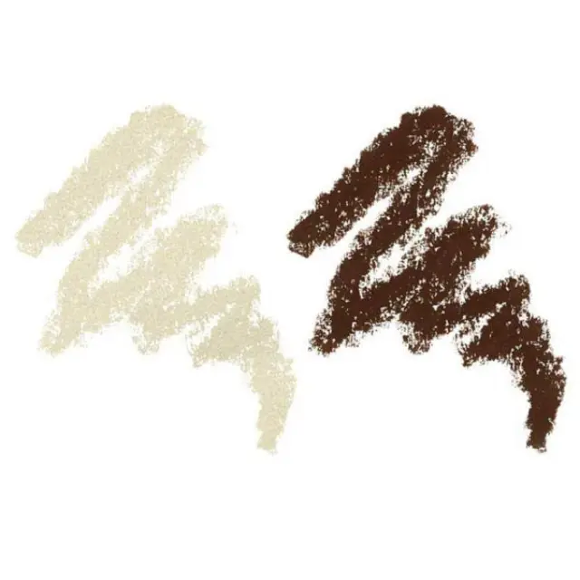 Lily Lolo Brow Duo Pencil – Μολύβι φρυδιών 2-σε-1 με highlighter - Duo Pencil – Medium