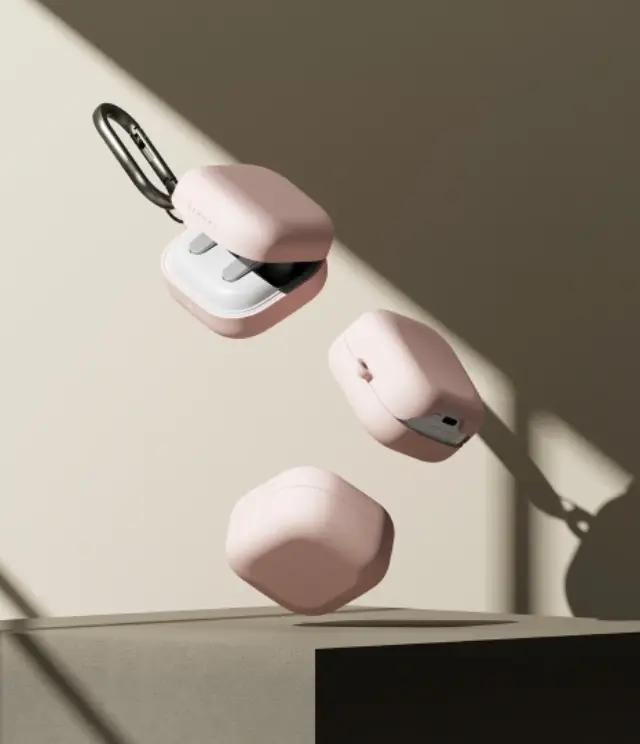 Ringke Silicone Samsung Galaxy Buds 4 / 4 Pro Pink Sand 3