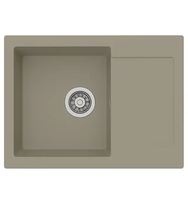 ΝΕΡΟΧΥΤΗΣ ΑΠΟ ΓΡΑΝΙΤΗ ΕΝΘΕΤΟΣ UNIXTON ATHENA-61 61X50 1B 1D Mocha